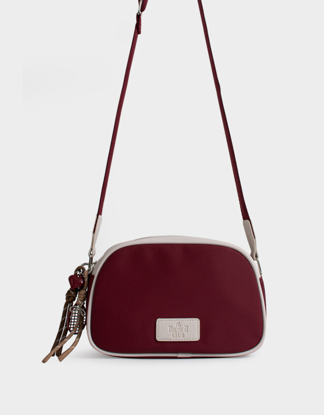 Bandoleras Bandolera Burgundy "campus Club" - Rojo Burdeaux