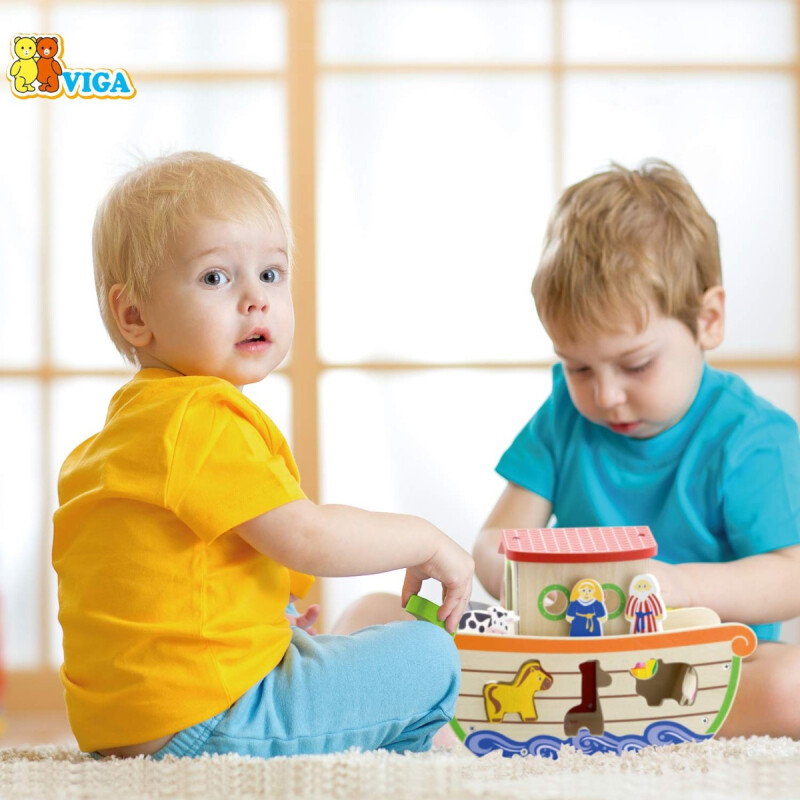 Juguete de Madera Arca Noé VIGA Juguete de Madera Arca Noé VIGA