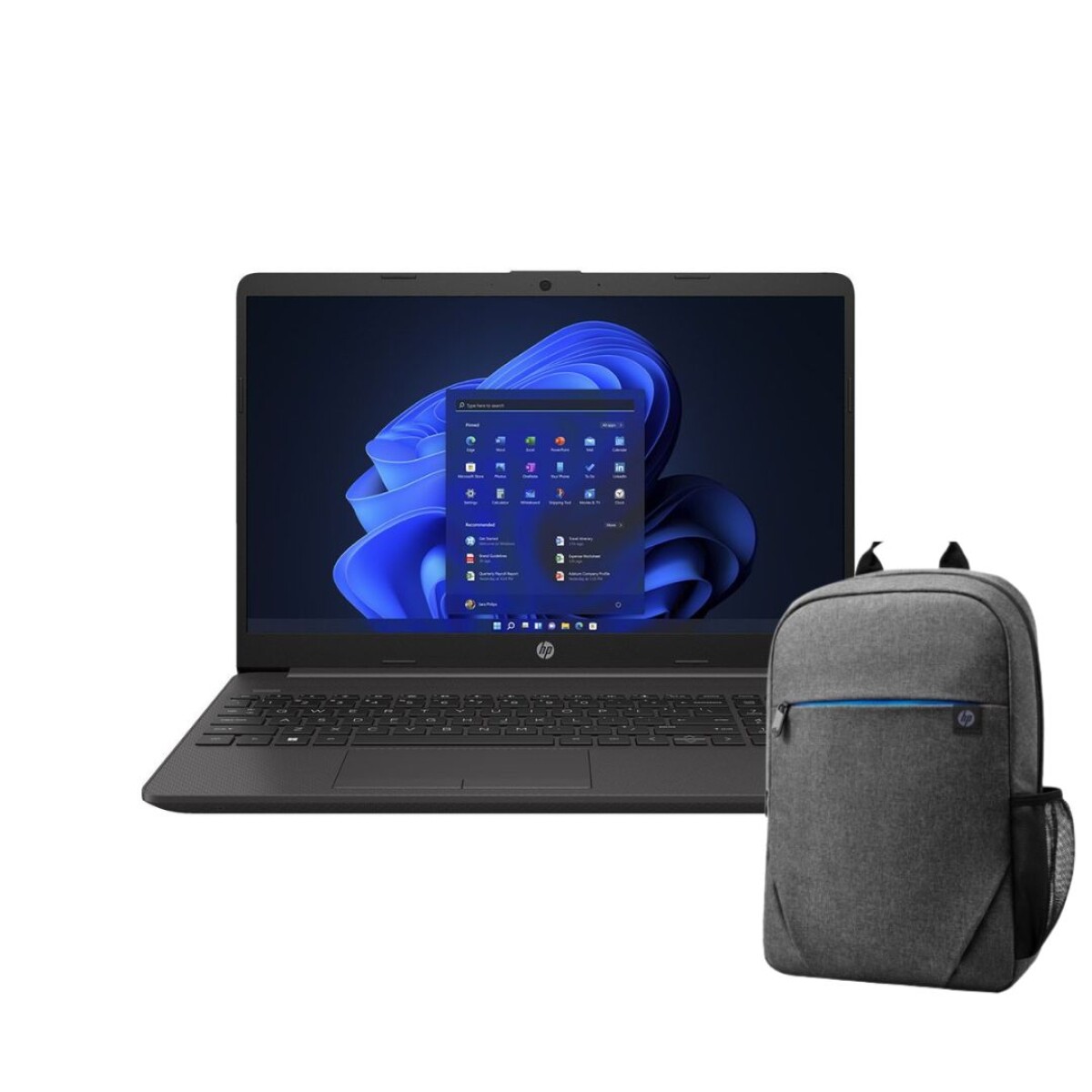 Notebook HP 250G9 256SSD/8GB N150 W11+ Mochila 