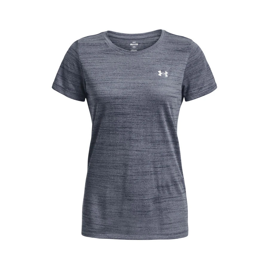 Remera de Mujer Under Armour Tech Tiger Gris