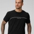 Short The 24-7 Tee Dna Stripe Hombre Black/Classic White