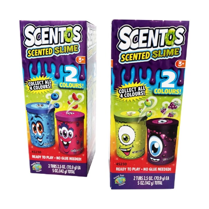 SCENTOS SLIME CON AROMA X2 única