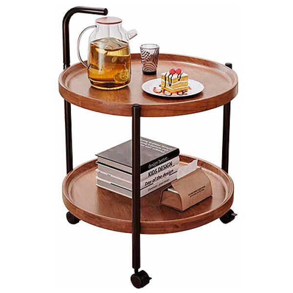 MESA LOWKIN Auxiliar Redonda -BARRED Sin color