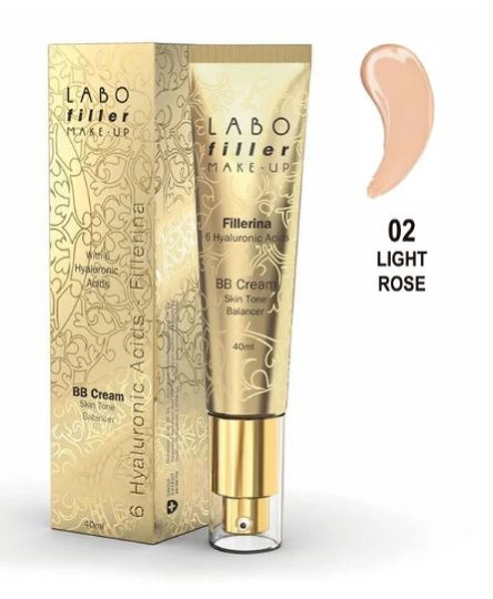 Fillerina BB Cream Tono 02 Light Rose 40ml – Cobertura Natural y Luminosidad