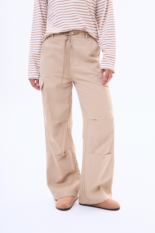 Pantalon Gabardina El Dorado Beige