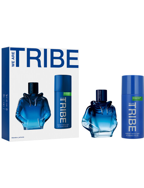 Set Perfume Benetton Tribe EDT 90ml + Desodorante Original Set Perfume Benetton Tribe EDT 90ml + Desodorante Original
