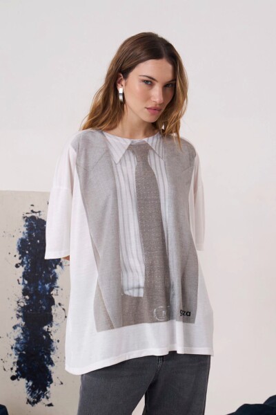 REMERA JACKSON Blanco