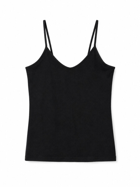 MUSCULOSA SEAMLESS NEGRO
