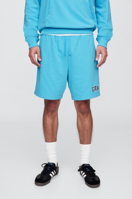 Short Deportivo Sin Felpa Logo Gap Hombre Aquarius