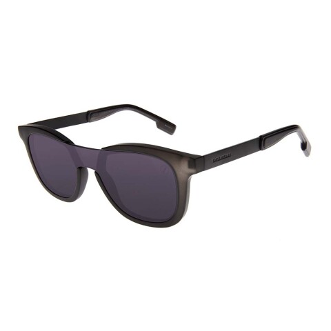 Lentes de Sol Infinity Redondo - Hombre Negro/Negro