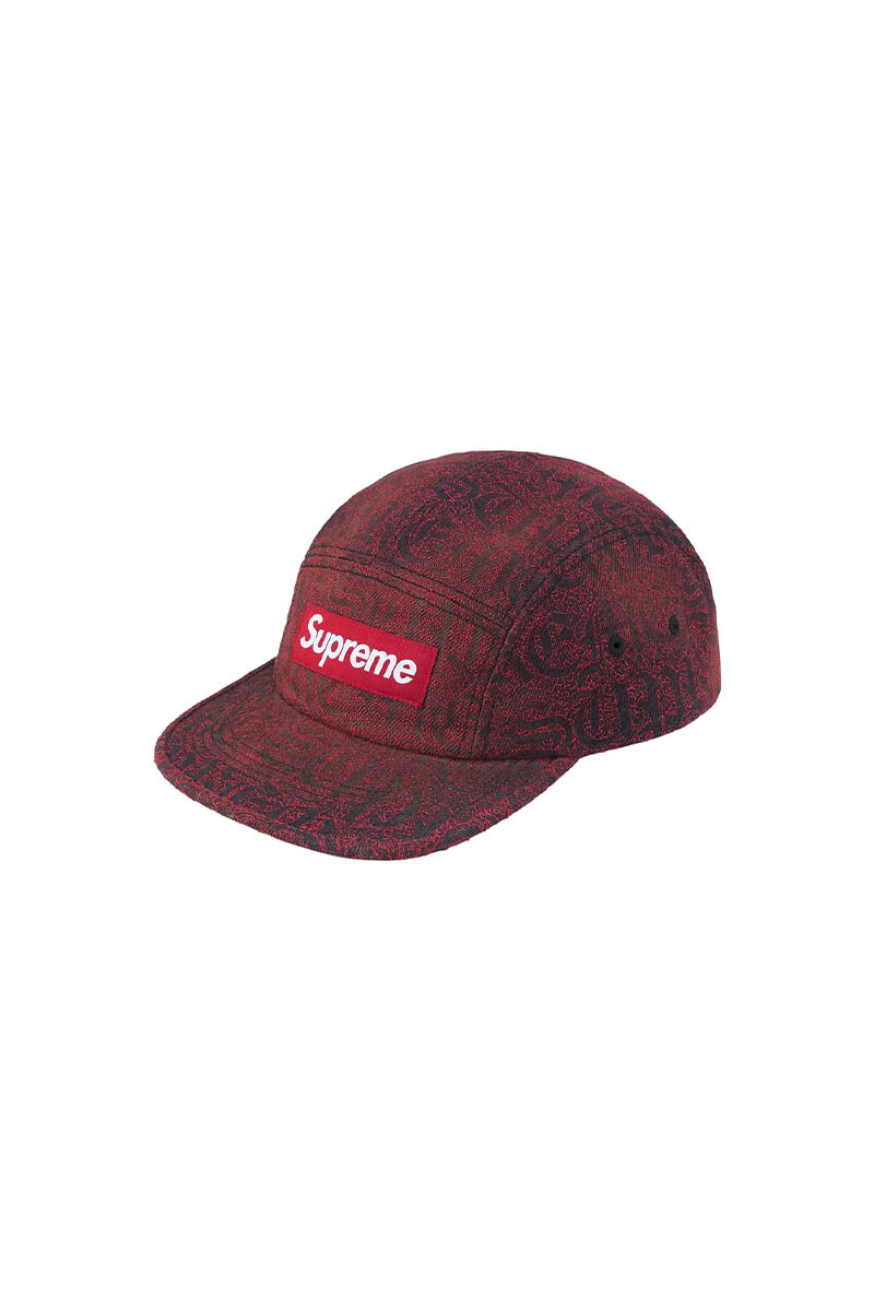 STITCHED OLD ENGLISH DENIM CAM Rojo