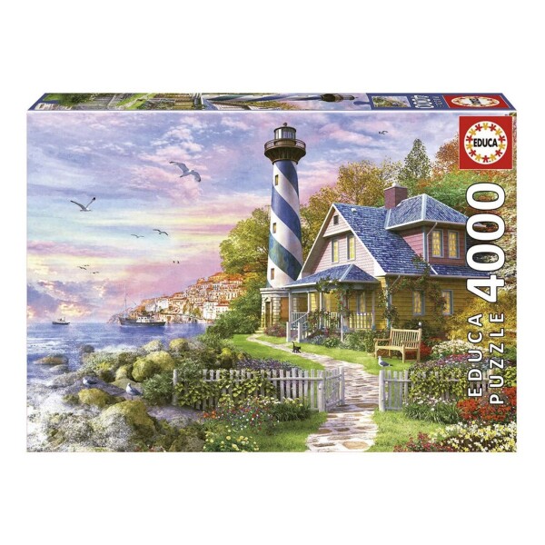 Rompecabeza Puzzle Educa Faro Rock Bay 4000 Piezas Didactico Rompecabeza Puzzle Educa Faro Rock Bay 4000 Piezas Didactico