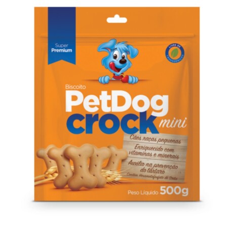 GALLETITAS PETDOG CROCK MINI 500 GR Galletitas Petdog Crock Mini 500 Gr