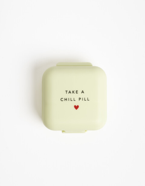 Rega Varios Pastillero Pastillero Take A Chill Pill - Combinacion Tricolor