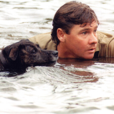 Steve Irwin With Sui • Australia Zoo -1105 Steve Irwin With Sui • Australia Zoo -1105