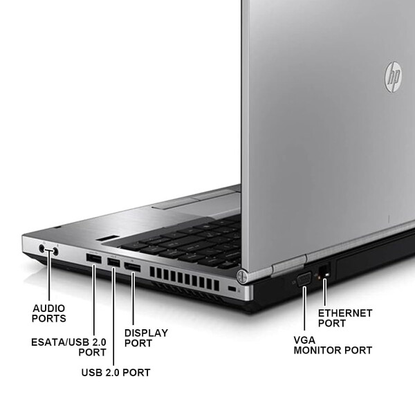 Notebook Hp Elitebook 8470p I7/ 8 Gb Ram/ 512 Gb Ssd NOTEBOOK RFPL HP 8470 I7/8GB/500/14"