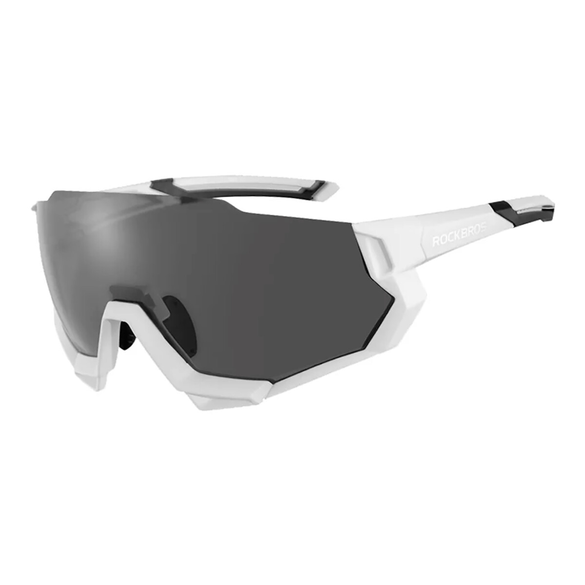 Lentes Deportivos Polarizados +4 Intercambiables Rockbros UV400 