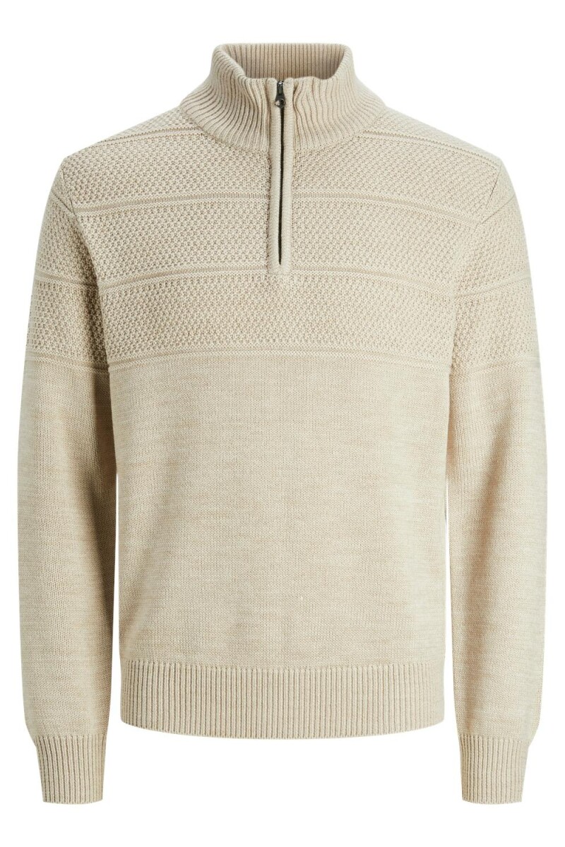 Sweater Jerry Texturizado Oatmeal