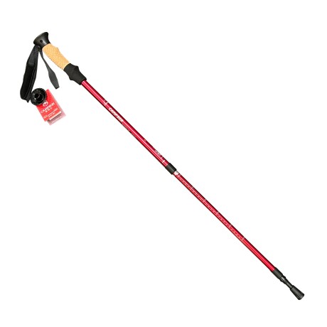 Baston de trekking Freedom of Walking - CAMPSOR Rojo