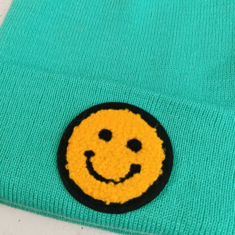 Gorro de lana smile Verde