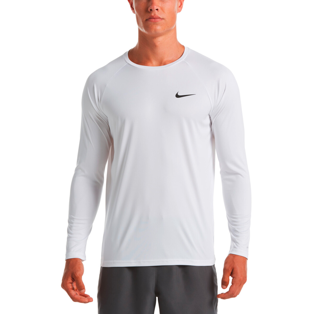 Camiseta Long Sleeve Hydrogua de Hombre - Blanco 