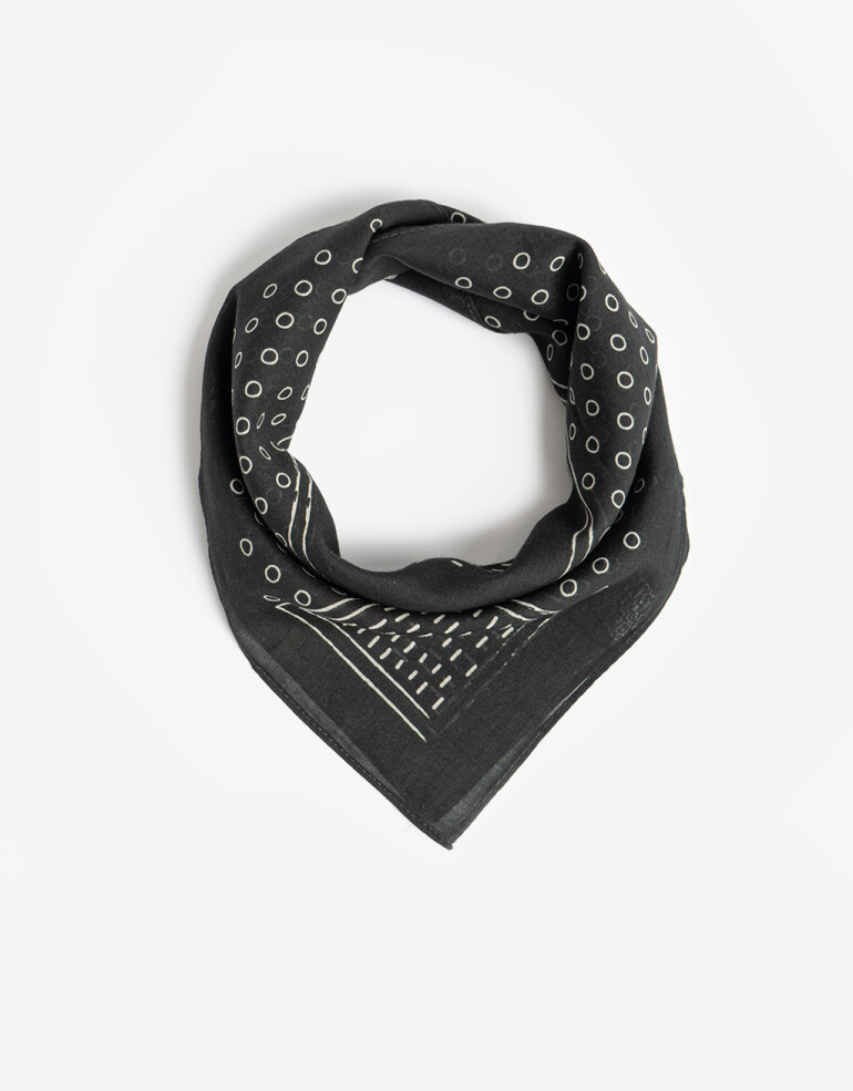 Pañuelos Raso No Gender Pañuelo De Algodón Orgánico - Combinacion Bicolor