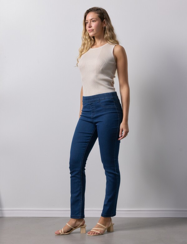 Jegging Denim JEAN OSCURO