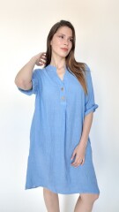 Vestido Soren Celeste