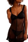 VESTIDO CORTO HEART TO HEART Negro
