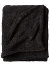 Manta throw HASSELURT pelo 130x170 negro Manta throw HASSELURT pelo 130x170 negro