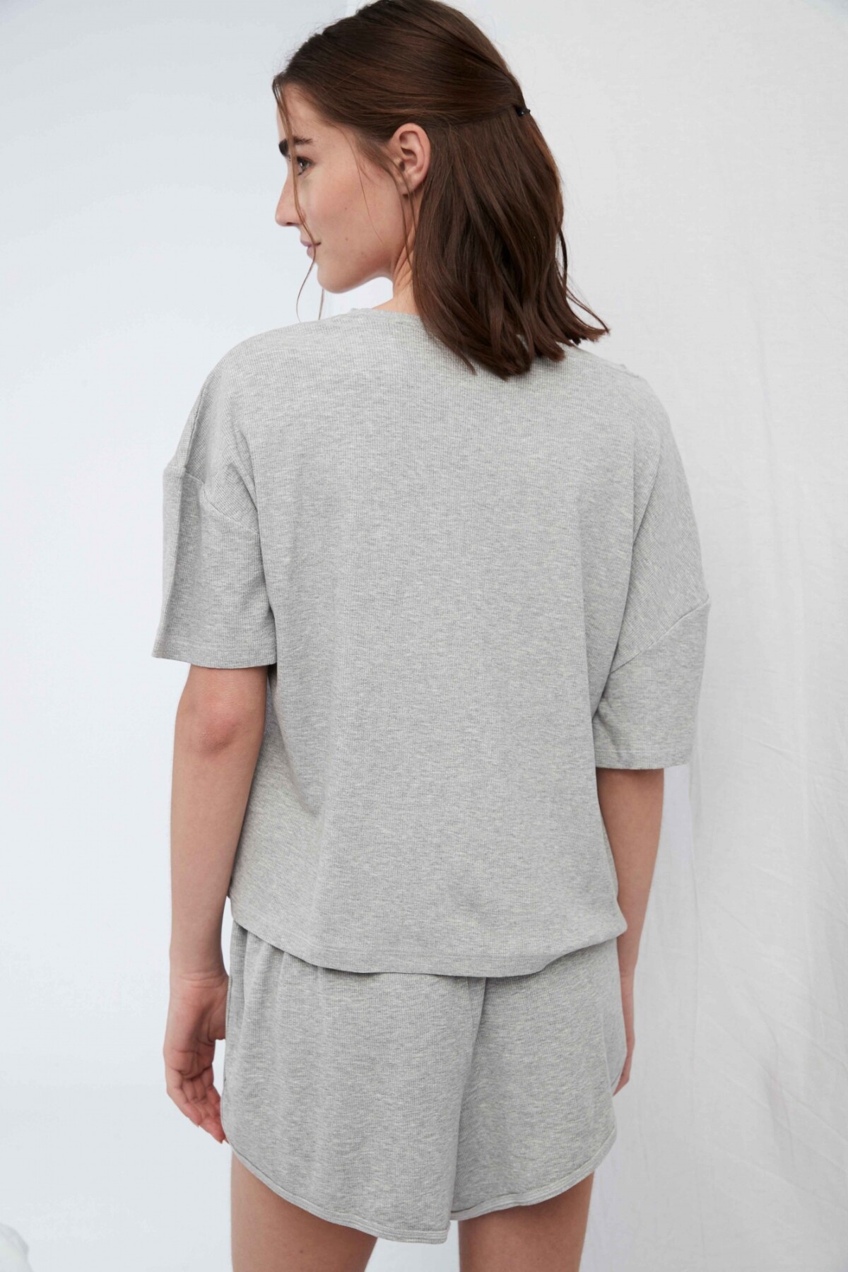 Top Larissa Gris