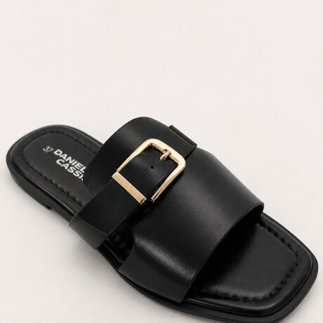 SANDALIA FLOREN Negro