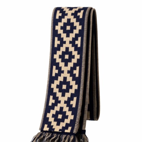 Faja Guarda Pampa Reversibles Azul con beige