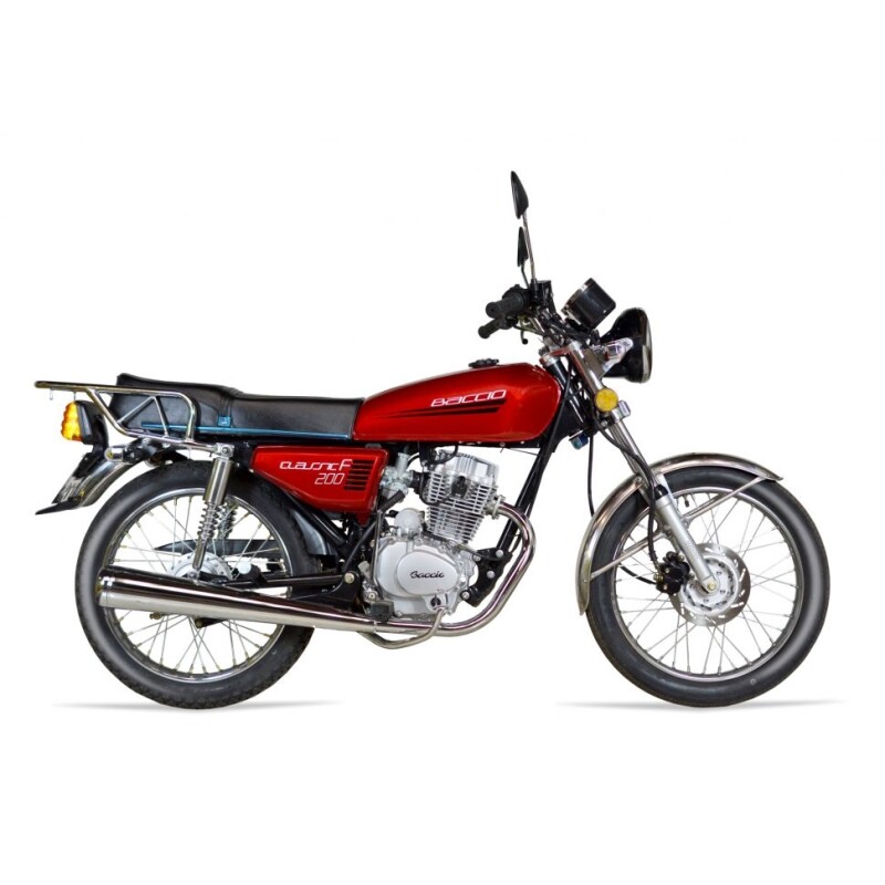 Moto Baccio Calle Classic F 200cc Rojo