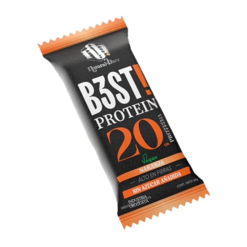 Natural Bars Best Protein Naranja 60g Natural Bars Best Protein Naranja 60g