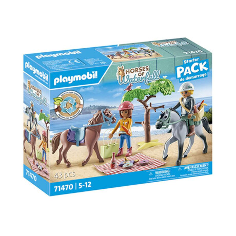 Cabalgata con Picnic Playmobil 43 Piezas con Figuras