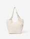 Saca Moda Cartera Con Doble Asa - Blanco Crudo