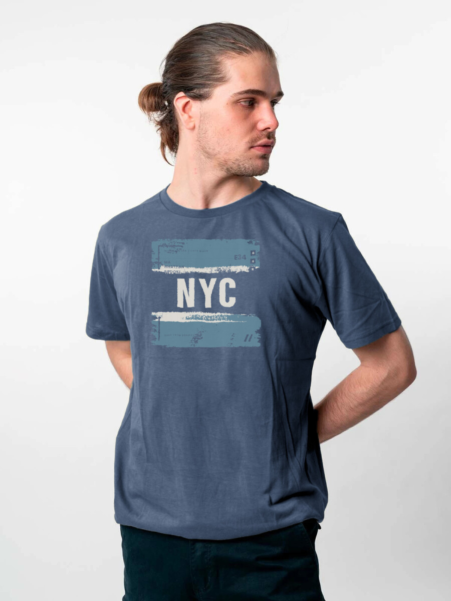 T-Shirt Print NYC - Denim 
