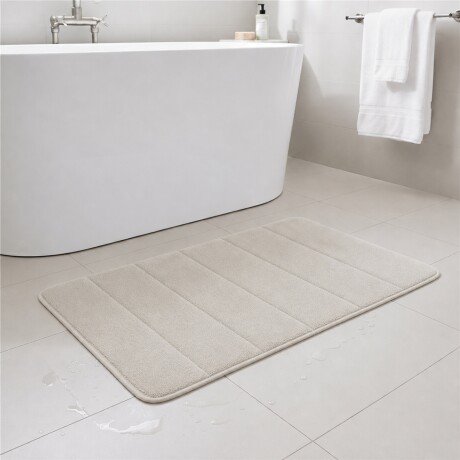 Alfombra de baño soft 45cm x 70cm BEIGE