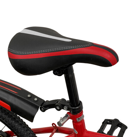 Bicicleta Montaña Plegable Rodado 20 Para Niños Rojo