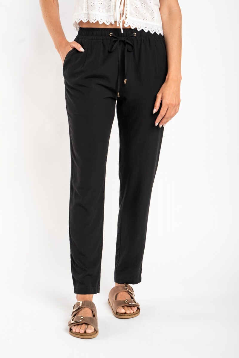 Pantalón Viscosa - Negro 