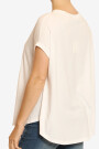 Camiseta oversized Blanco