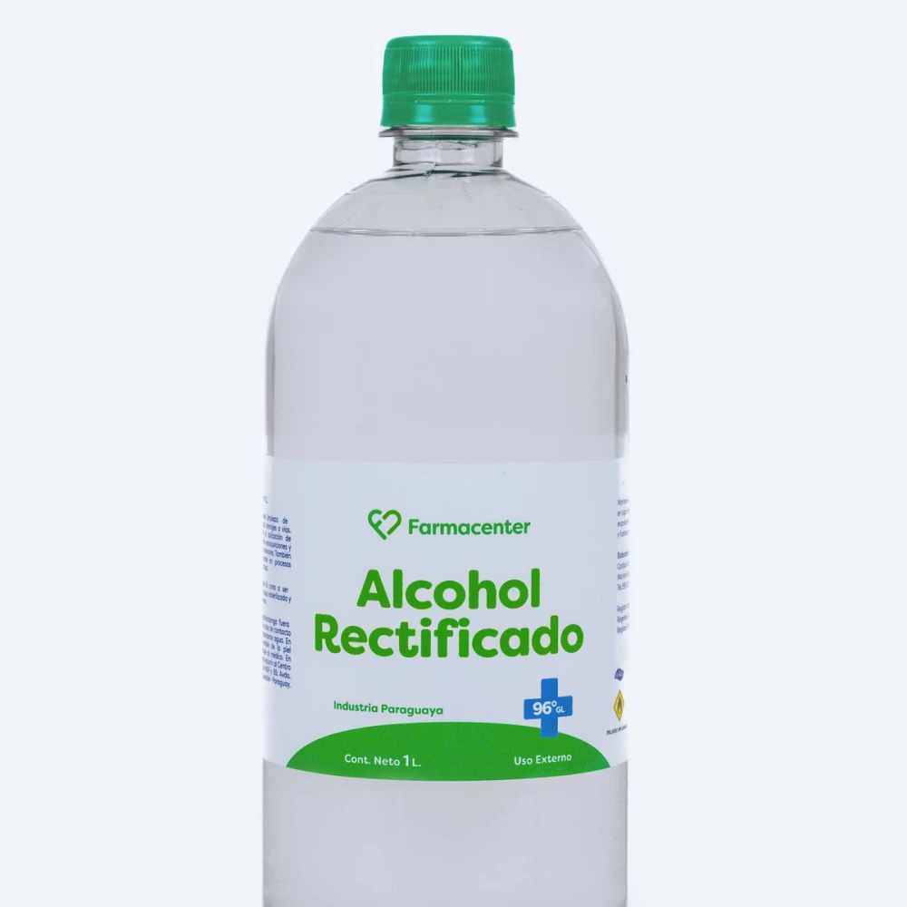 ALCOHOL RECTIF. FARMACENTER FR. X 1000 M