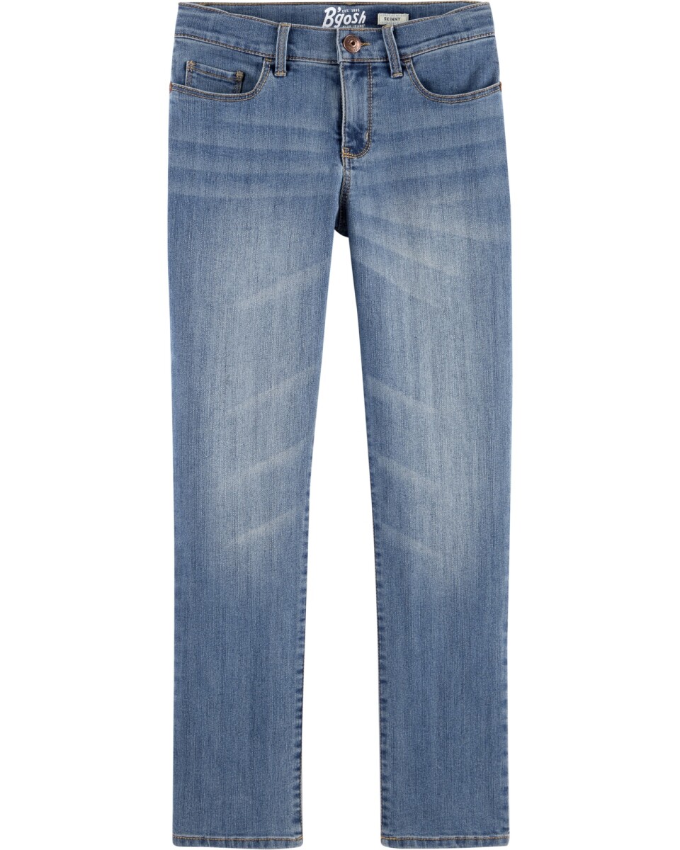 Pantalón de jean clásico lavado. Talles 5T-14 