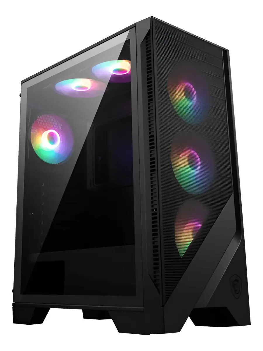 Msi Gabinete Mag Forge 120 Airflow 6f - GABIENTE MSI MAG FORGE 120 AIRFLOW 6F BK 