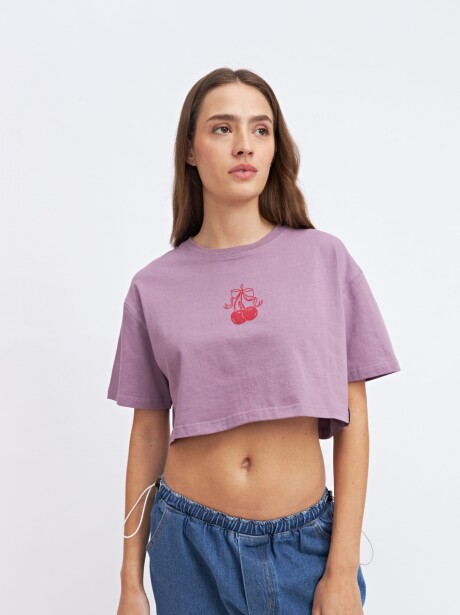 REMERA ROCIO VIOLETA