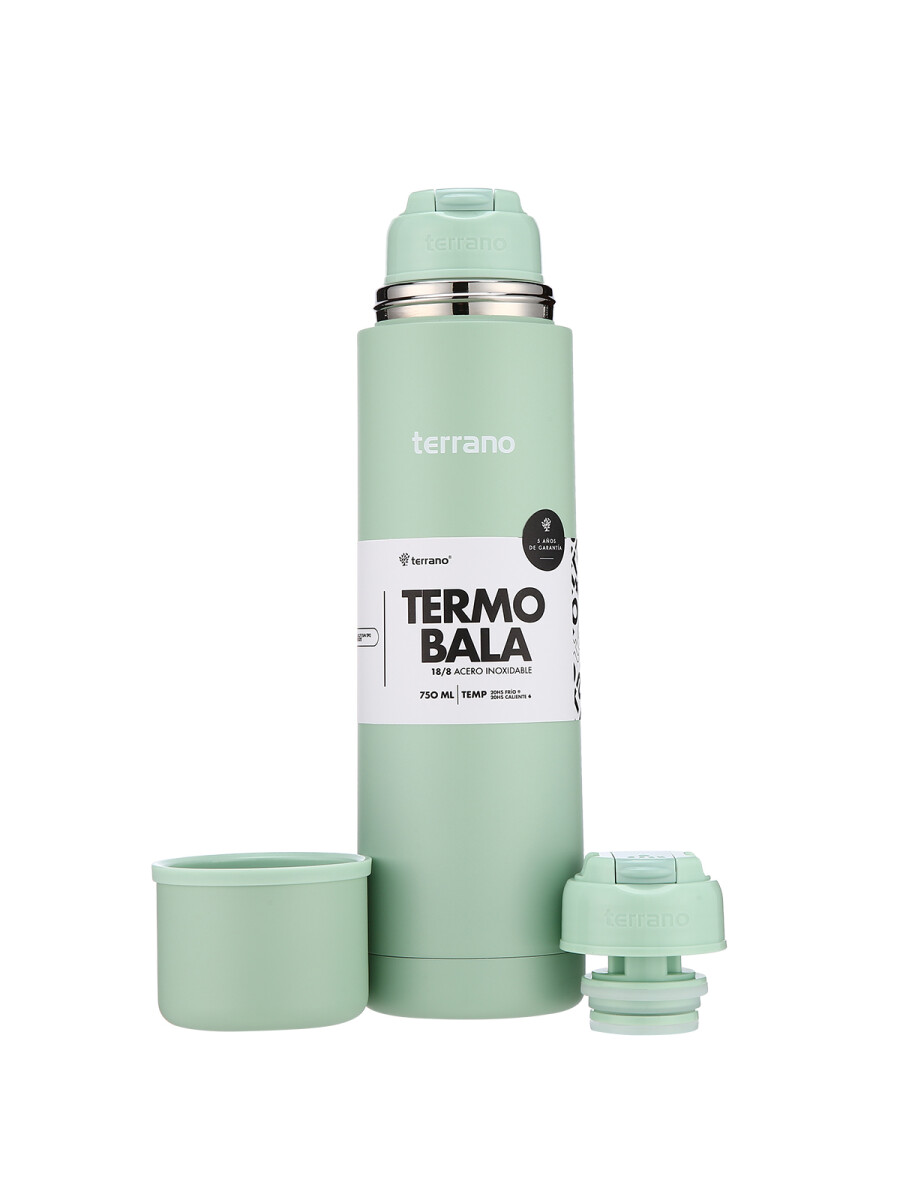 Termo Bala 750ML. - Verde Agua 