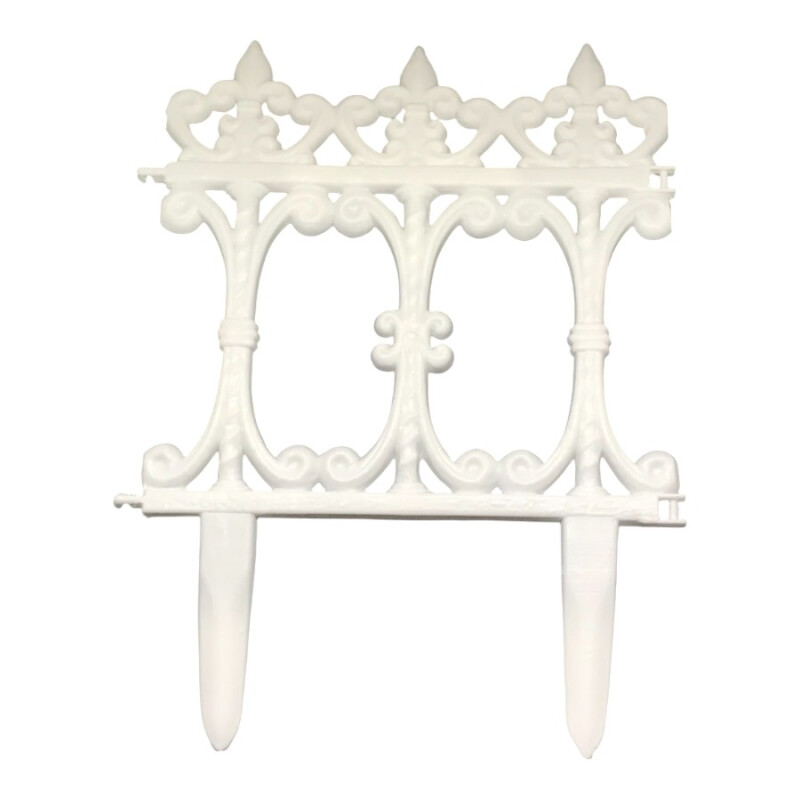 Cerco Plástico Colonial Blanco Cerco Plástico Colonial Blanco