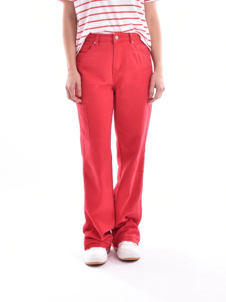 JEAN MANZANILLO STRAIGHT ROJO