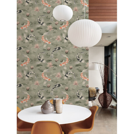 COLECCION WINDSONG - NOBU GREEN KOI FISH - N/A